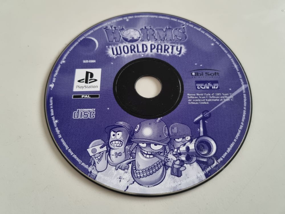 (Bild für) PS1 Worms World Party - zum Schließen ins Bild klicken