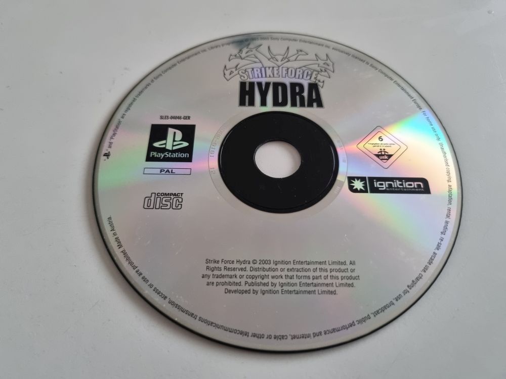 (Bild für) PS1 Strike Force Hydra - zum Schließen ins Bild klicken