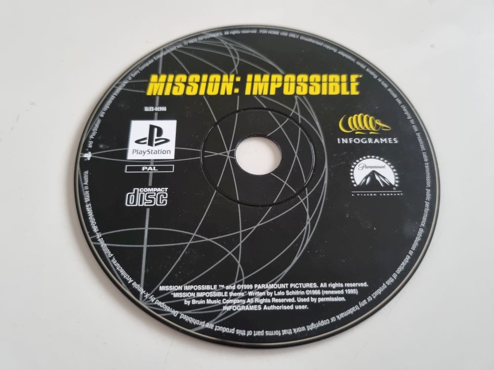 (Bild für) PS1 Mission: Impossible - zum Schließen ins Bild klicken