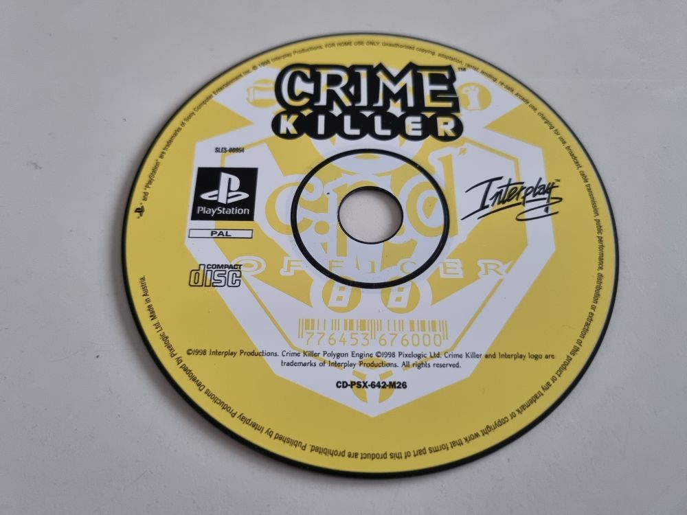 (Bild für) PS1 Crime Killer - zum Schließen ins Bild klicken