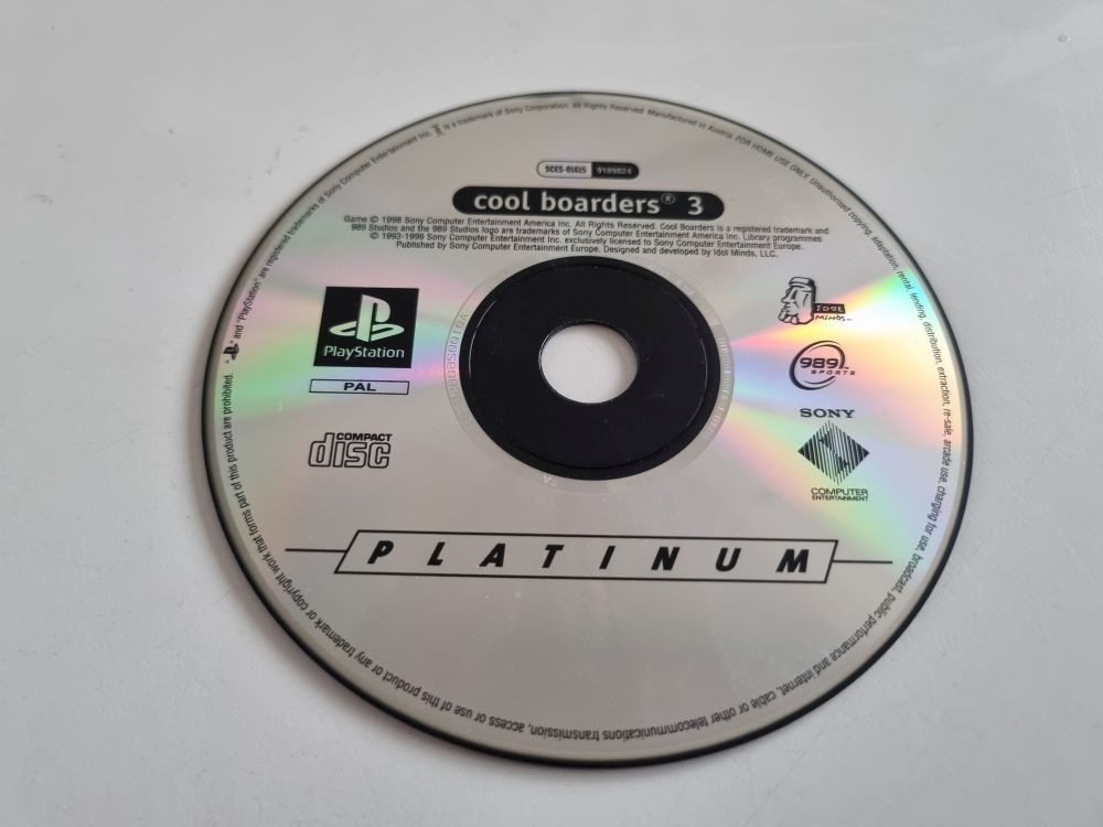 (Bild für) PS1 Cool Boarders 3 - zum Schließen ins Bild klicken