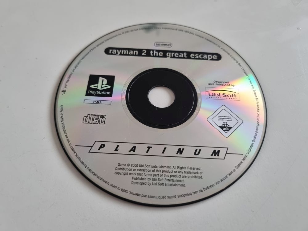 (Bild für) PS1 Rayman 2 - The Great Escape - zum Schließen ins Bild klicken
