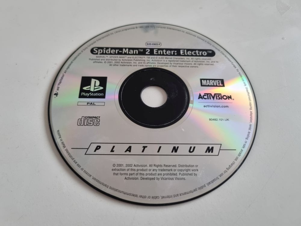 (Bild für) PS1 Spider-Man 2 - Enter Electro - zum Schließen ins Bild klicken