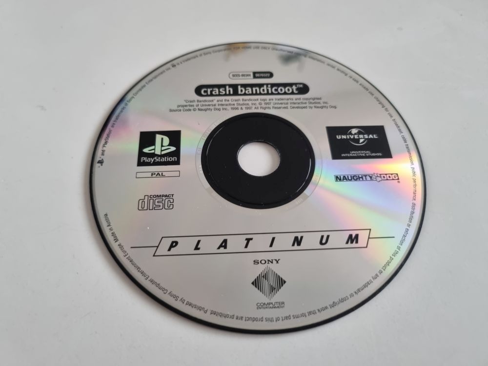 (Bild für) PS1 Crash Bandicoot - zum Schließen ins Bild klicken