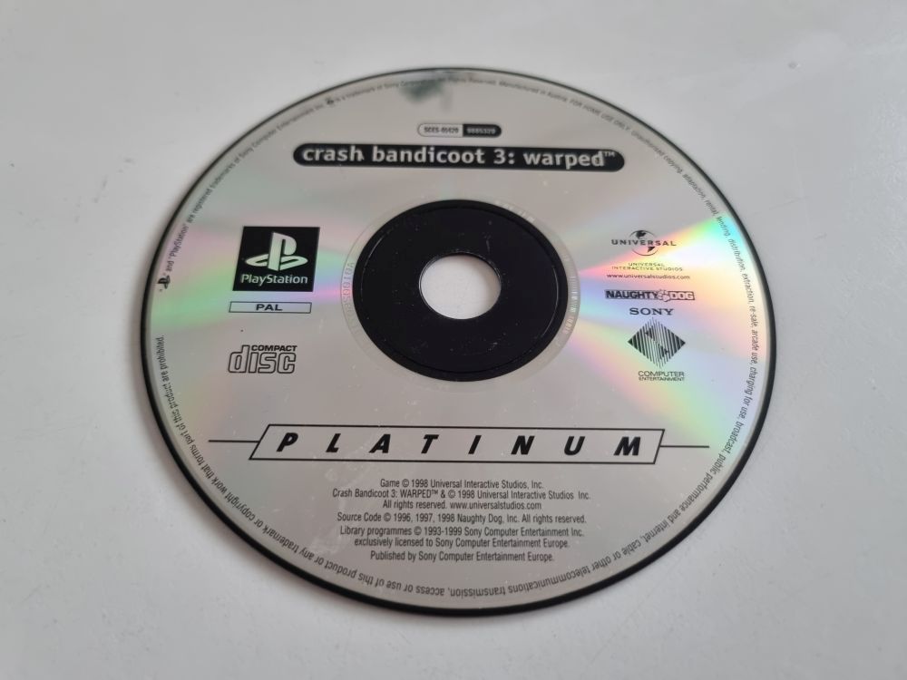 (Bild für) PS1 Crash Bandicoot 3 - Warped - zum Schließen ins Bild klicken