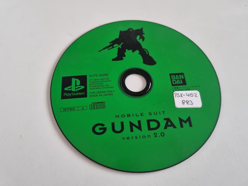 (Bild für) PS1 Mobile Suit Gundam - Version 2.0 - zum Schließen ins Bild klicken