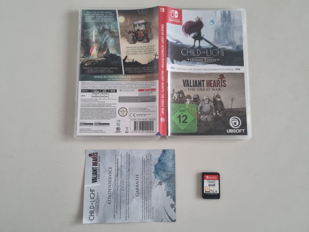 Switch Child of Light + Valiant Hearts GER - zum Schließen ins Bild klicken