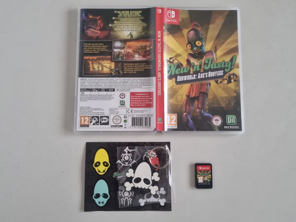 Switch New 'N' Tasty! Oddworld: Abe's Oddysee EUR - zum Schließen ins Bild klicken