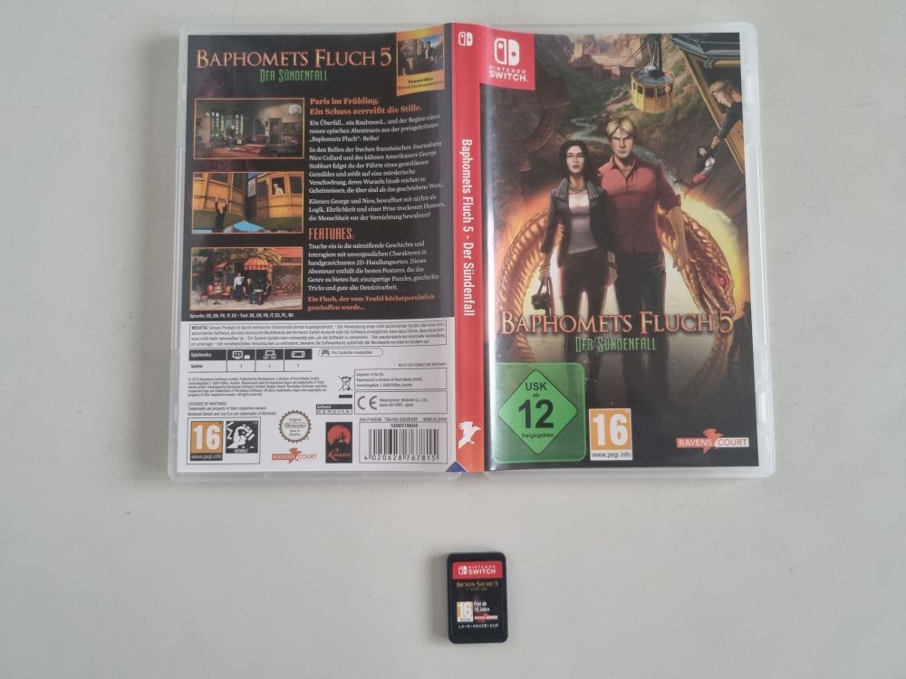 Switch Baphomets Fluch 5 - Der Sündenfall GER - zum Schließen ins Bild klicken