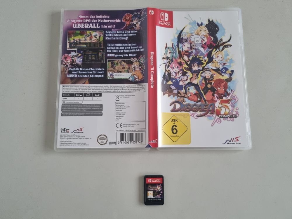 Switch Disgaea 5 Complete GER - zum Schließen ins Bild klicken