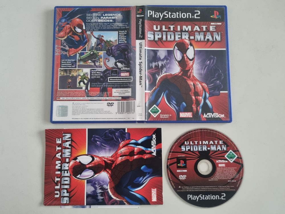 PS2 Ultimate Spider-Man - zum Schließen ins Bild klicken