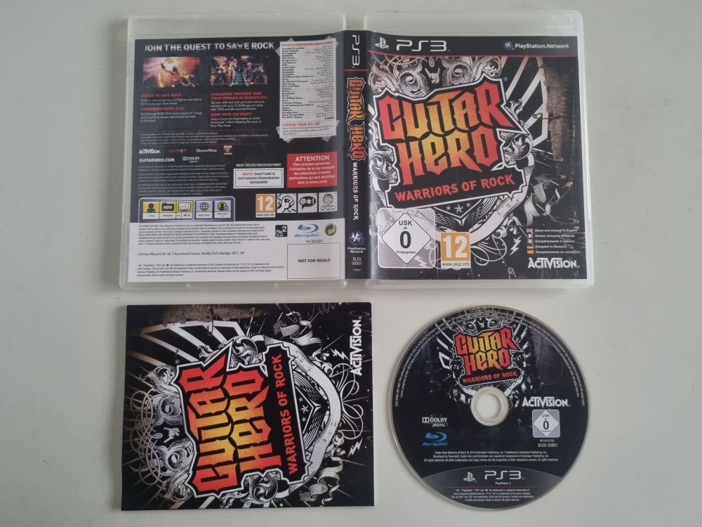 PS3 Guitar Hero - Warriors of Rock - Click Image to Close