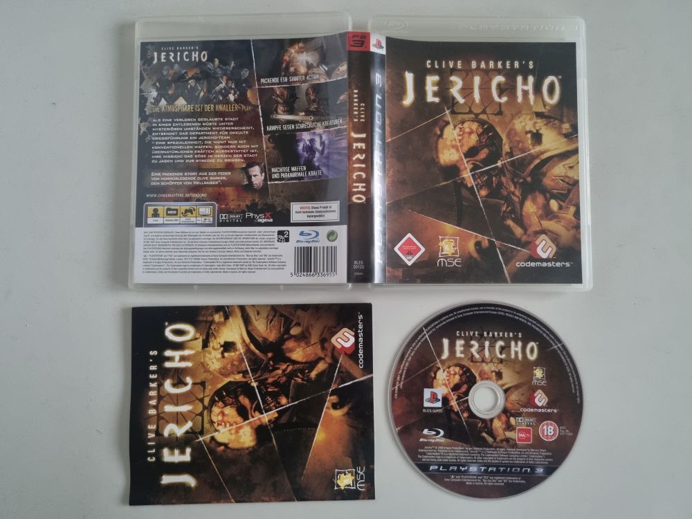 PS3 Clive Barker's Jericho - Click Image to Close