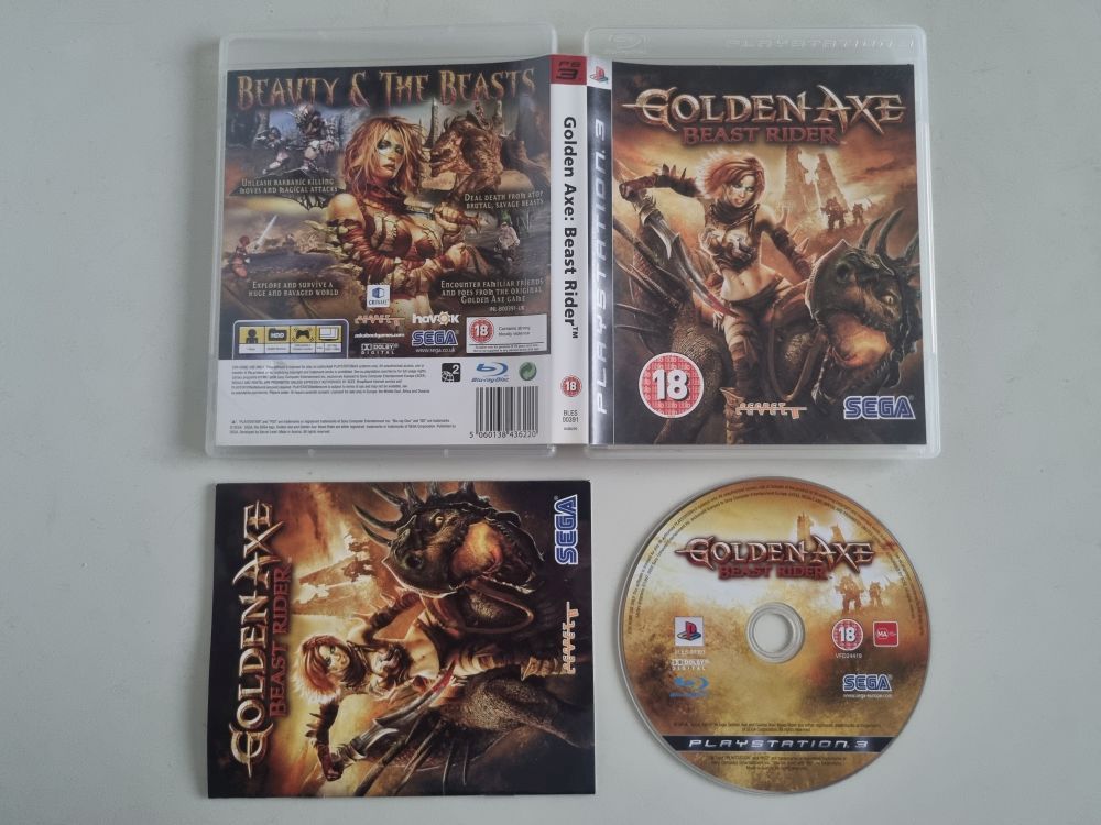 PS3 Golden Axe: Beast Rider - Click Image to Close