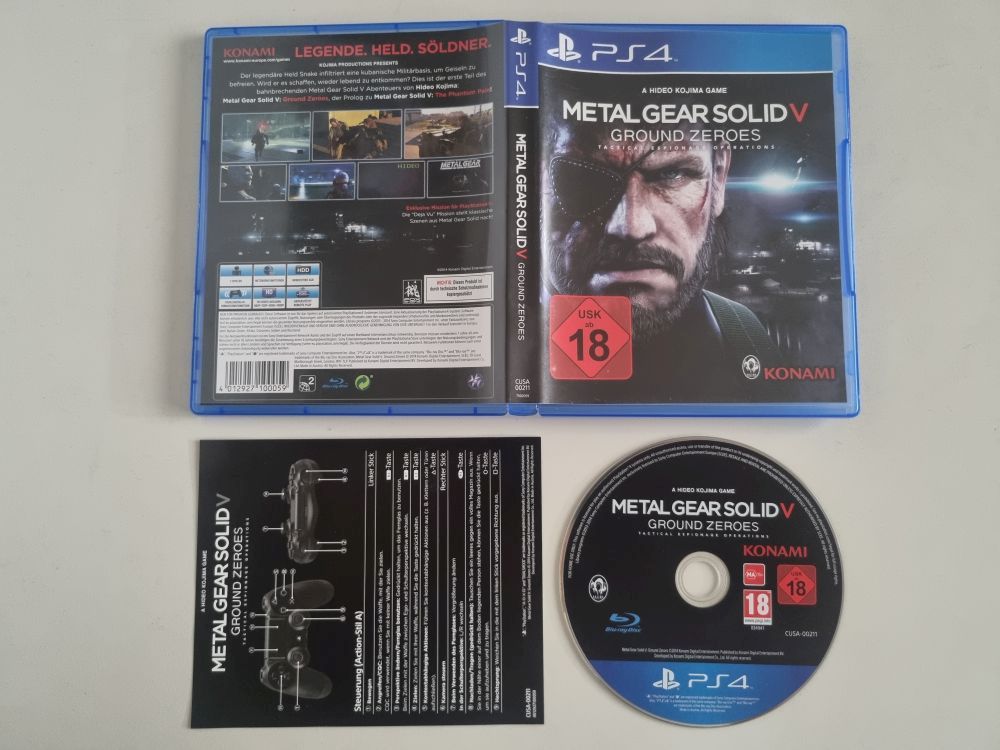 PS4 Metal Gear Solid V - Ground Zeroes - zum Schließen ins Bild klicken