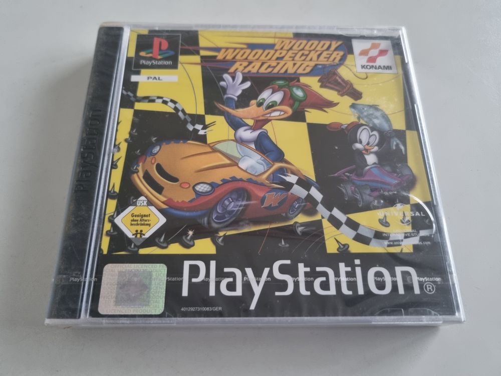 PS1 Woody Woodpecker Racing - Click Image to Close