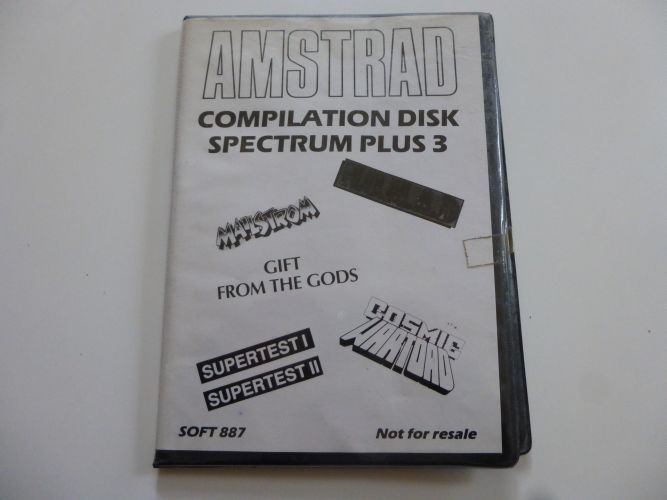 Compilation Disk Spectrum Plus 3 - zum Schließen ins Bild klicken