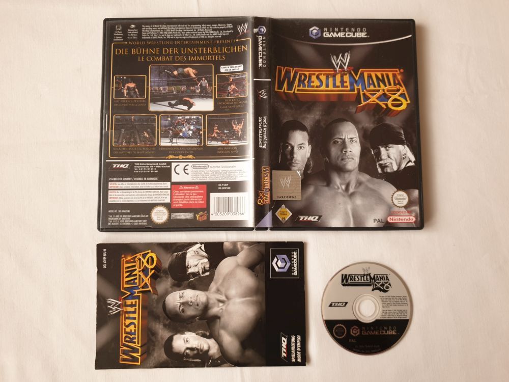 GC WWE Wrestlemania X8 EUU - zum Schließen ins Bild klicken