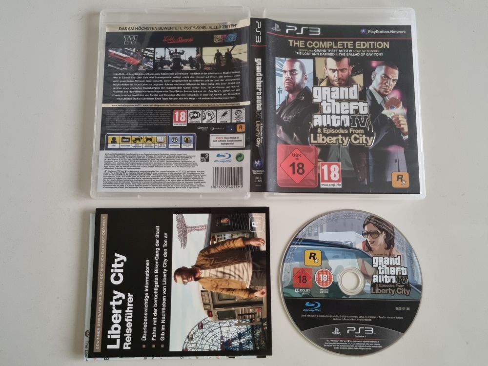 PS3 Grand Theft Auto IV & Episodes from Liberty City - Complete - Click Image to Close