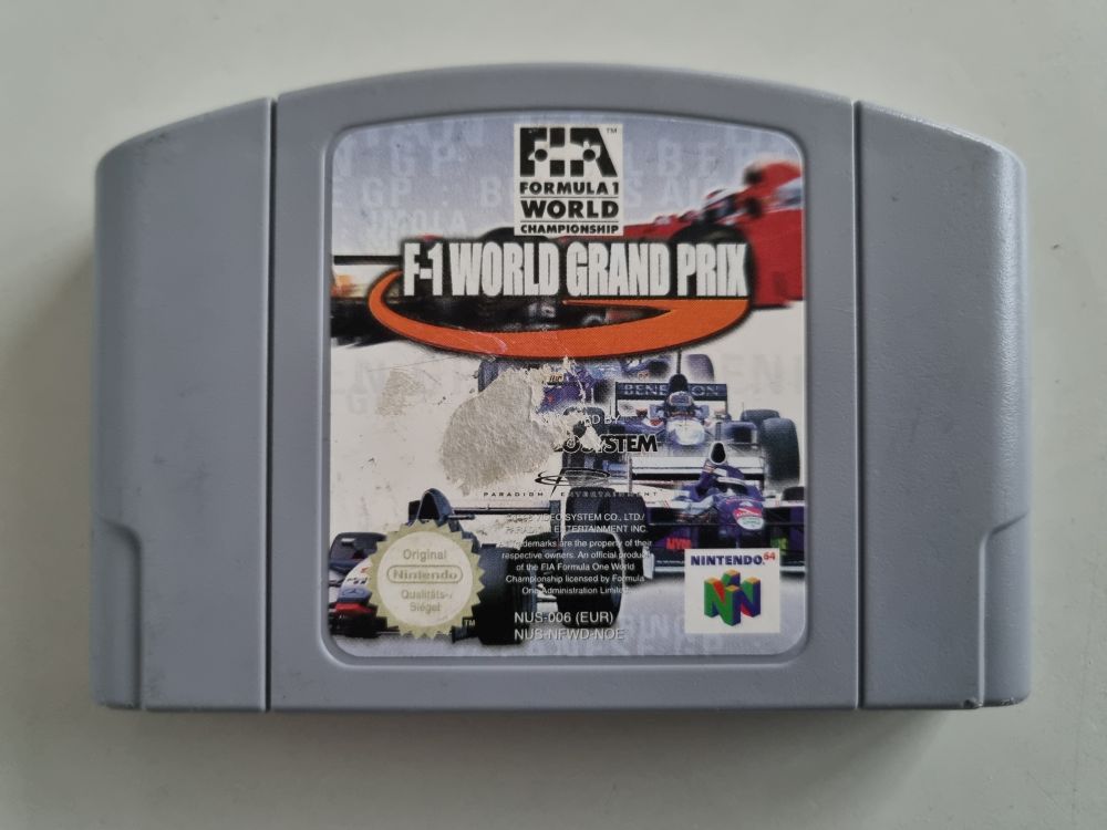 (Bild für) N64 F-1 World Grand Prix NOE - zum Schließen ins Bild klicken