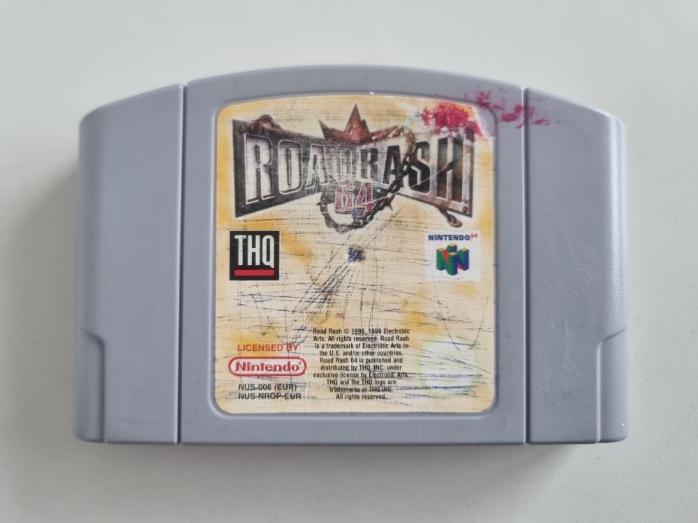 (Bild für) N64 Road Rash 64 EUR - zum Schließen ins Bild klicken