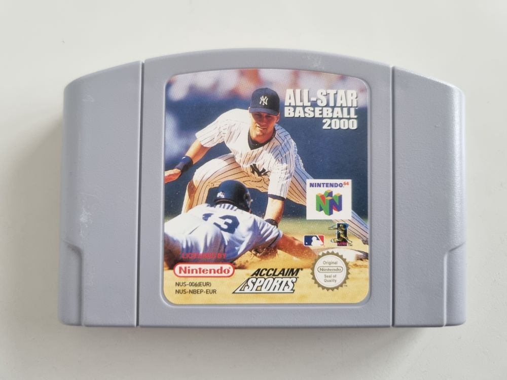 (Bild für) N64 All-Star Baseball 2000 EUR - zum Schließen ins Bild klicken