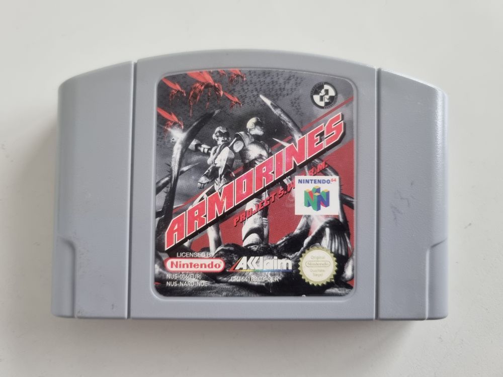 (Bild für) N64 Armorines - Project S.W.A.R.M. NOE - zum Schließen ins Bild klicken