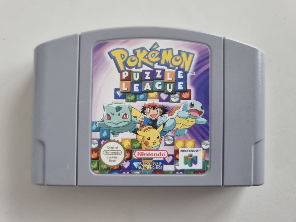 (Bild für) N64 Pokemon Puzzle League NOE - zum Schließen ins Bild klicken