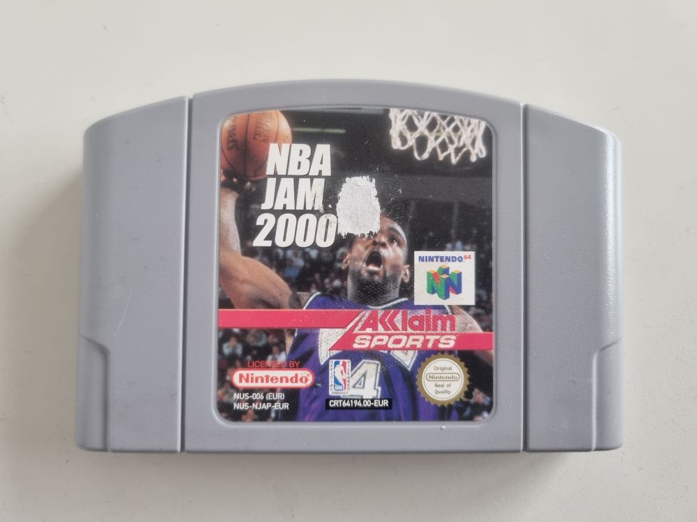 (Bild für) N64 NBA Jam 2000 EUR - zum Schließen ins Bild klicken