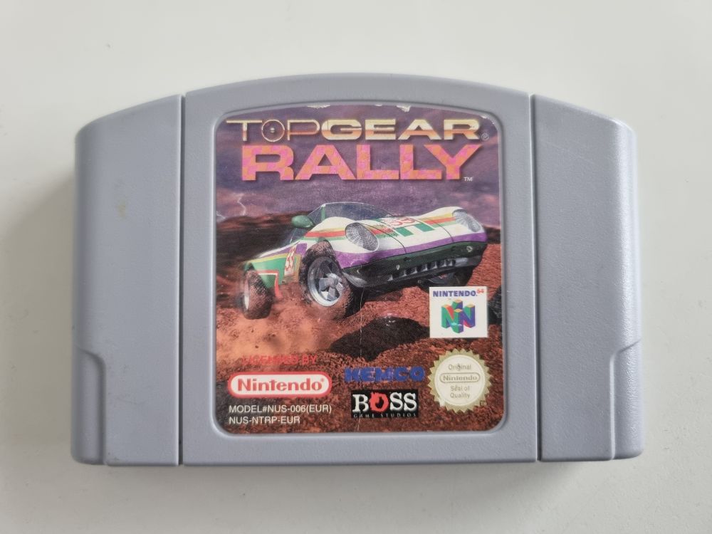 (Bild für) N64 Top Gear Rally EUR - zum Schließen ins Bild klicken