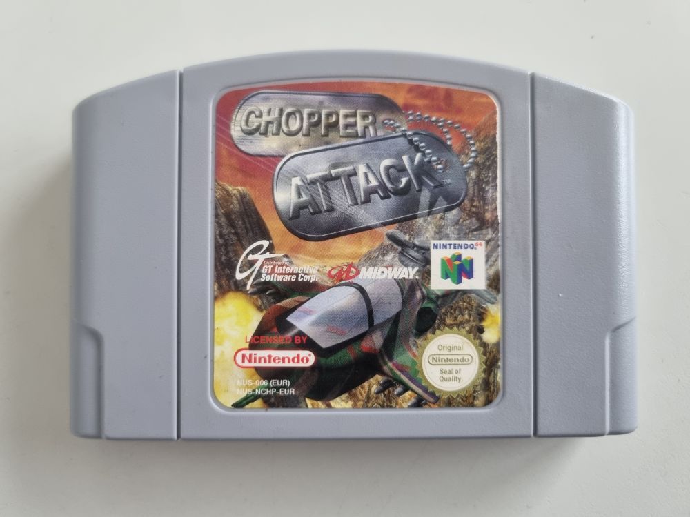 (Bild für) N64 Chopper Attack EUR - zum Schließen ins Bild klicken