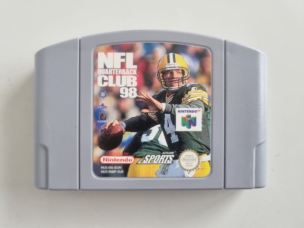 (Bild für) N64 NFL Quarterback Club 98 EUR - zum Schließen ins Bild klicken