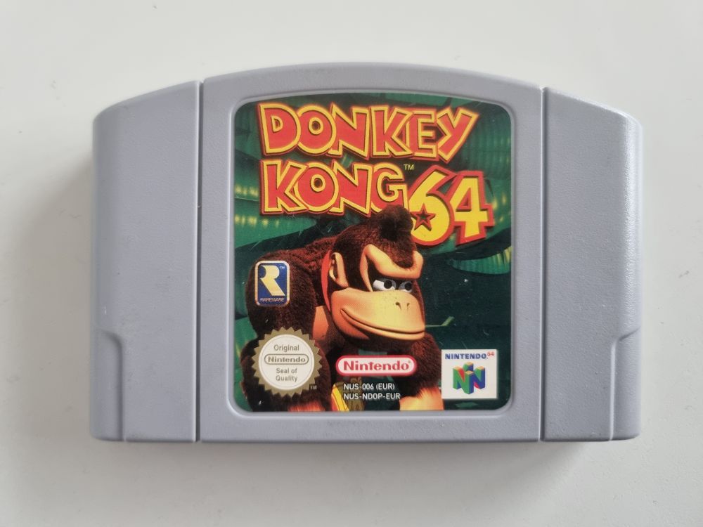 (Bild für) N64 Donkey Kong 64 EUR - zum Schließen ins Bild klicken
