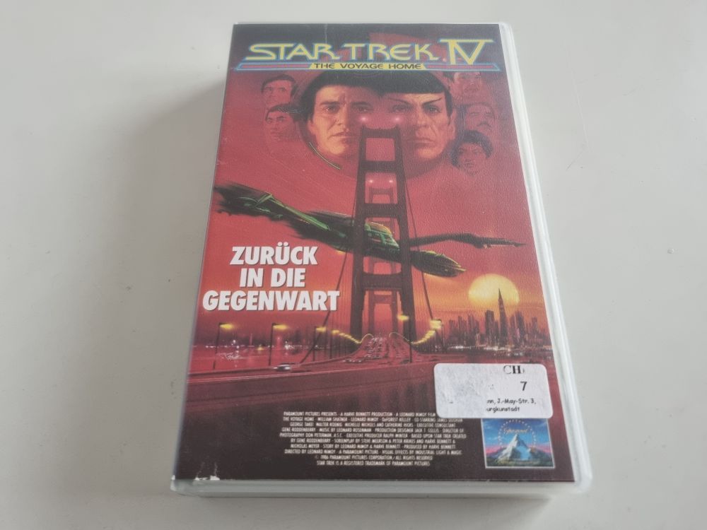 (Bild für) VHS Star Trek IV - Zurück in die Gegenwart - zum Schließen ins Bild klicken