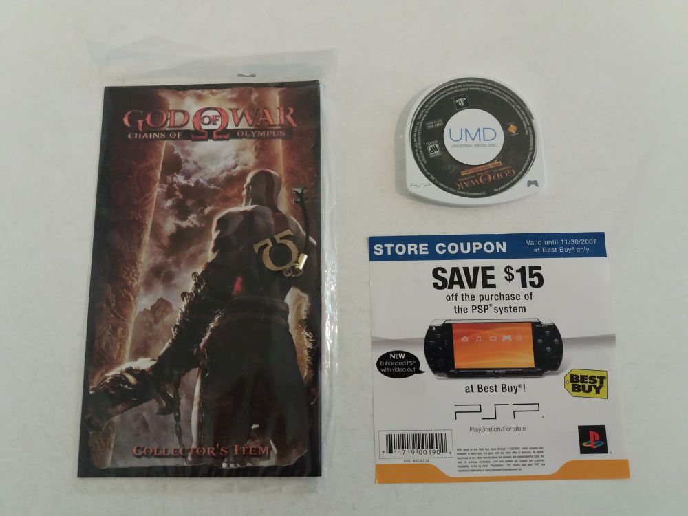 Custom) God of War: Chains of Olympus Battle of Attica Demo Box