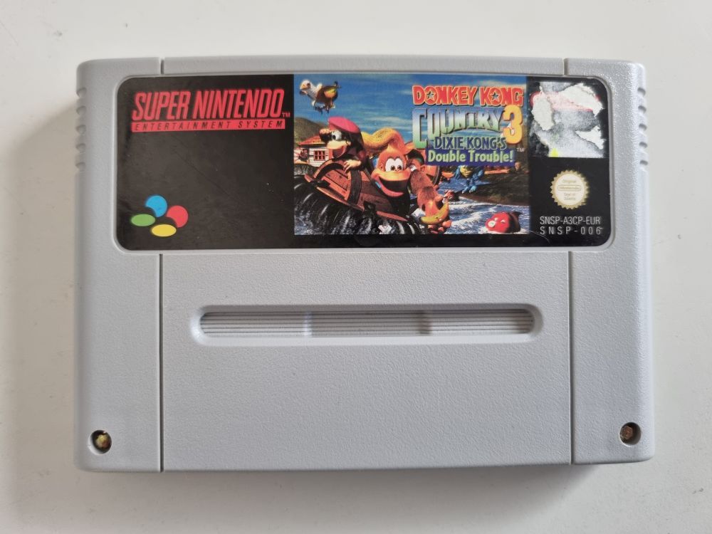 (Bild für) SNES Donkey Kong Country 3 - Dixie Kong's Double Trouble! EUR - zum Schließen ins Bild klicken