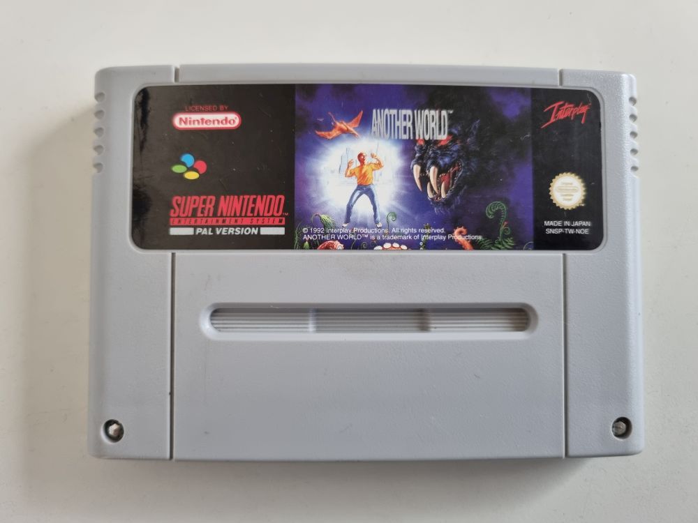 (Bild für) SNES Another World NOE - zum Schließen ins Bild klicken