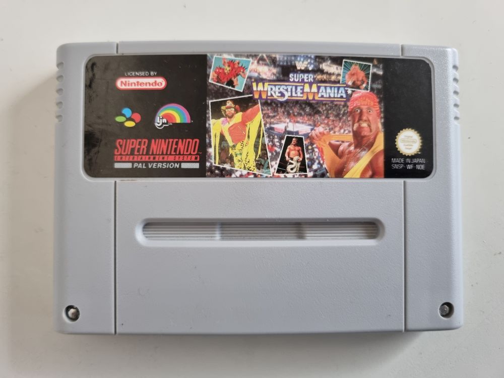 (Bild für) SNES WWF Super Wrestlemania NOE - zum Schließen ins Bild klicken