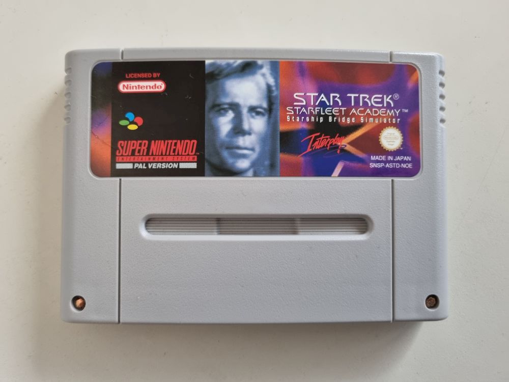 (Bild für) SNES Star Trek - Starfleet Academy NOE - zum Schließen ins Bild klicken