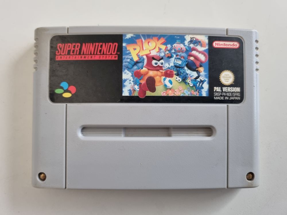 (Bild für) SNES Plok NOE/SFRG - zum Schließen ins Bild klicken