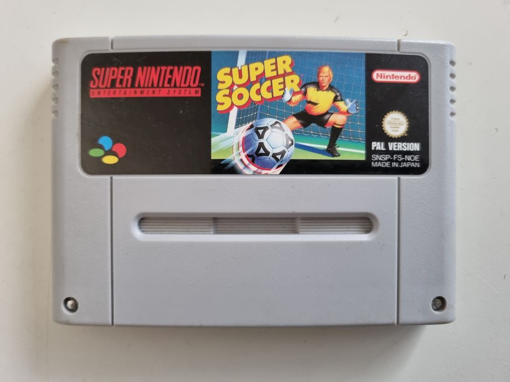 (Bild für) SNES Super Soccer NOE - zum Schließen ins Bild klicken