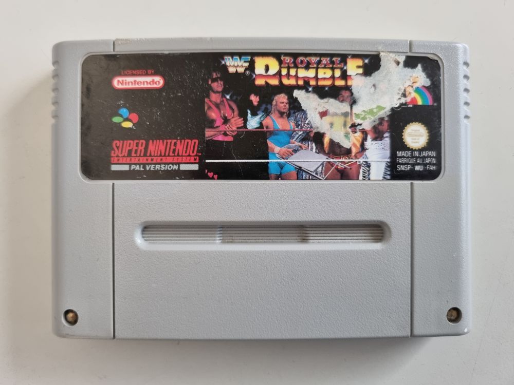 (Bild für) SNES WWF Royal Rumble FAH - zum Schließen ins Bild klicken