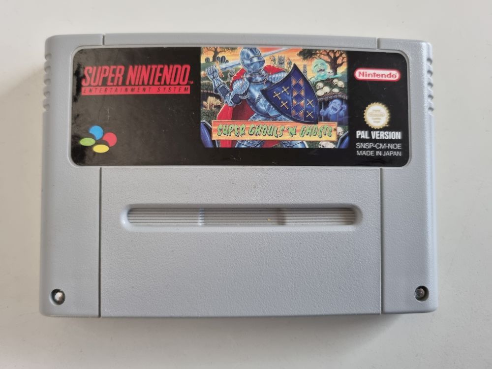 (Bild für) SNES Super Ghouls'n Ghosts NOE - zum Schließen ins Bild klicken