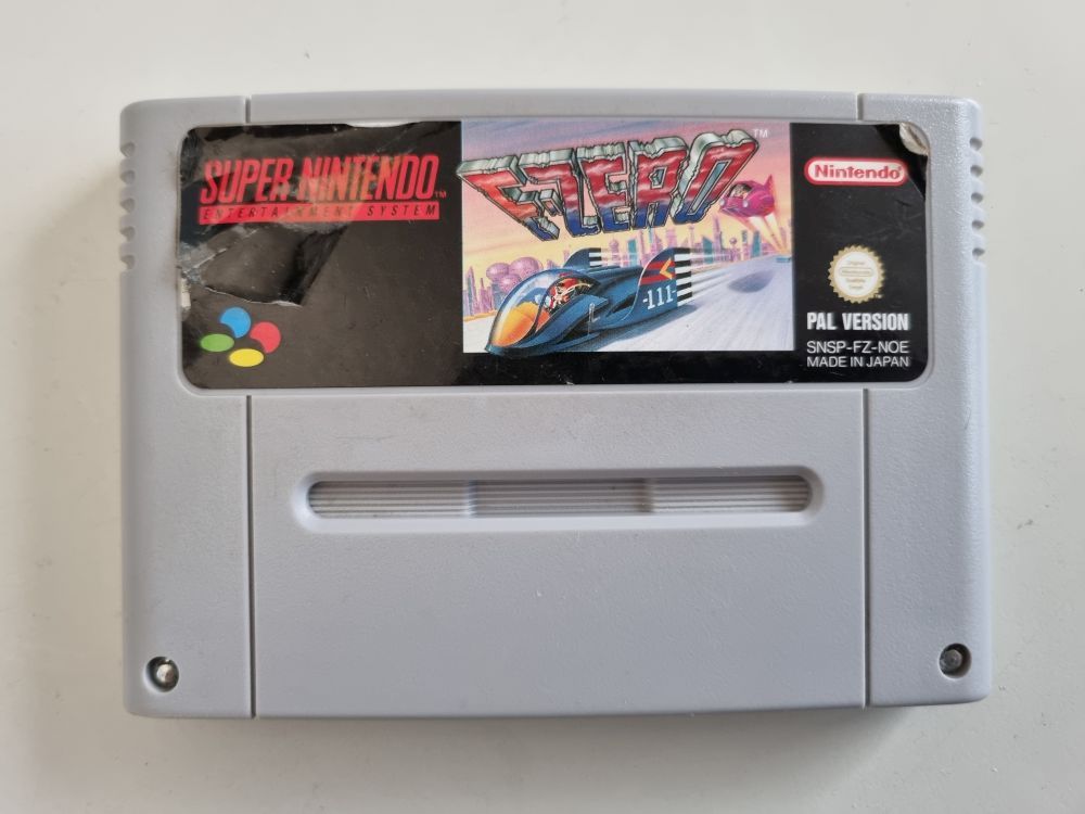 (Bild für) SNES F-Zero NOE - zum Schließen ins Bild klicken
