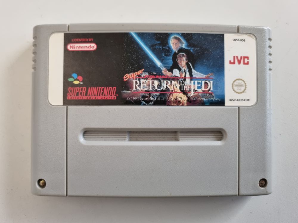 (Bild für) SNES Super Star Wars - Return of the Jedi EUR - zum Schließen ins Bild klicken