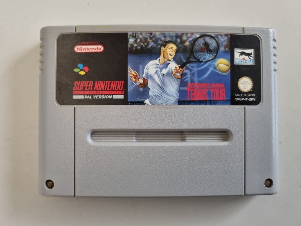 (Bild für) SNES International Tennis Tour UKV - zum Schließen ins Bild klicken