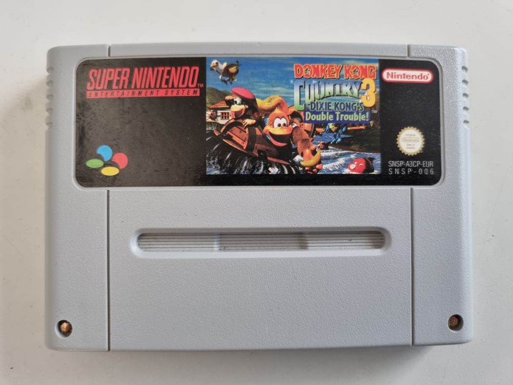 (Bild für) SNES Donkey Kong Country 3 - Dixie Kong's Double Trouble! EUR - zum Schließen ins Bild klicken