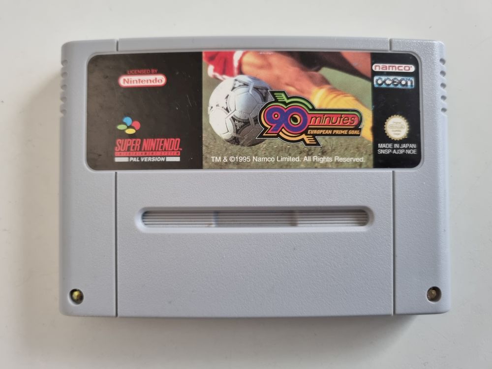 (Bild für) SNES 90 Minutes European Prime Goal NOE - zum Schließen ins Bild klicken