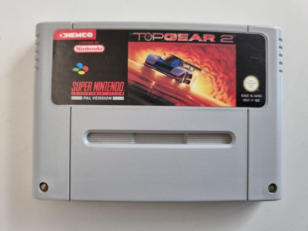 (Bild für) SNES Top Gear 2 NOE - zum Schließen ins Bild klicken