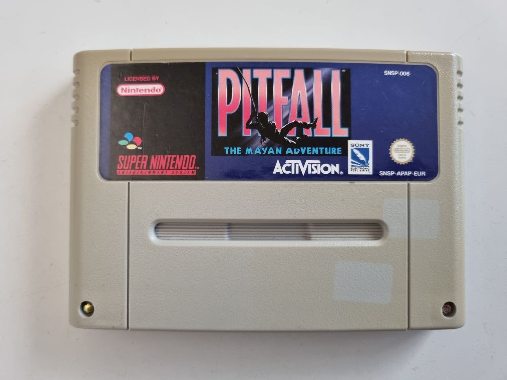 (Bild für) SNES Pitfall - The Mayan Adventure EUR - zum Schließen ins Bild klicken